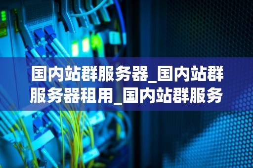 国内站群服务器_国内站群服务器租用_国内站群服务器的运营策略与优化实践