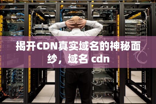 揭开CDN真实域名的神秘面纱，域名 cdn