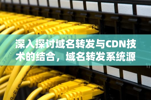 深入探讨域名转发与CDN技术的结合，域名转发系统源码