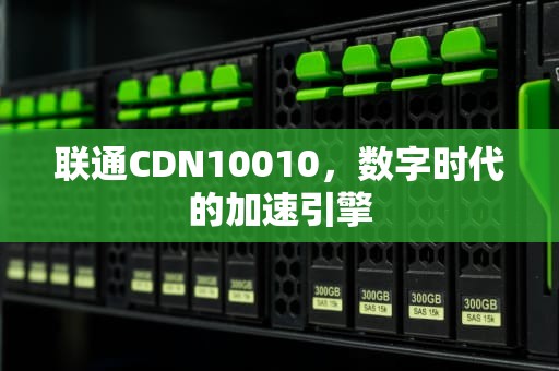 联通CDN10010，数字时代的加速引擎