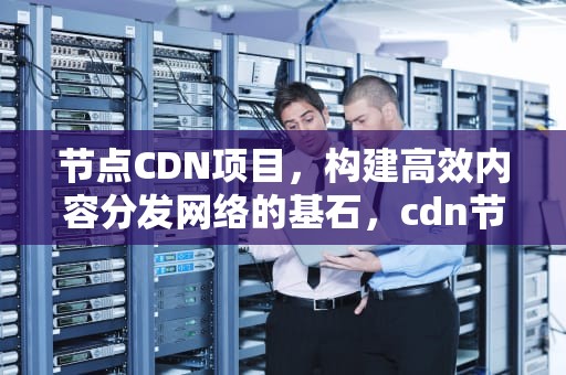 节点CDN项目，构建高效内容分发网络的基石，cdn节点建设