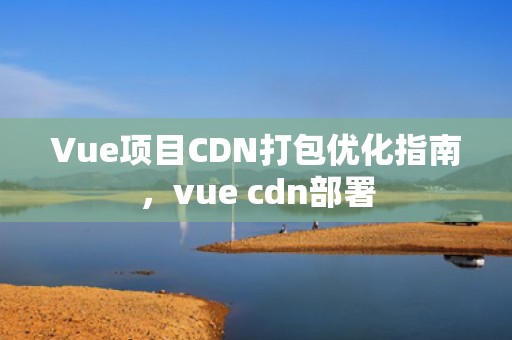Vue项目CDN打包优化指南，vue cdn部署