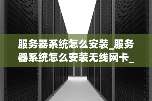 服务器系统怎么安装_服务器系统怎么安装无线网卡_服务器系统的安装与配置