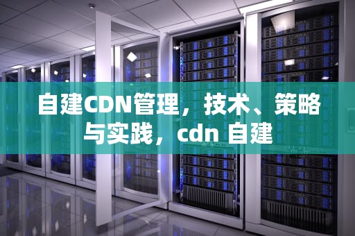 自建CDN管理，技术、策略与实践，cdn 自建