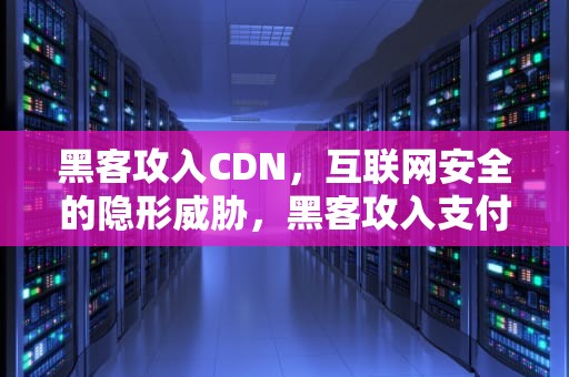 黑客攻入CDN，互联网安全的隐形威胁，黑客攻入支付宝