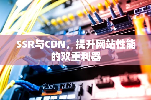 SSR与CDN，提升网站性能的双重利器
