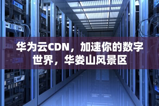 华为云CDN，加速你的数字世界，华娄山风景区
