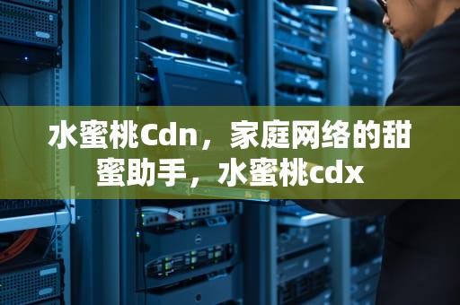 水蜜桃Cdn，家庭网络的甜蜜助手，水蜜桃cdx