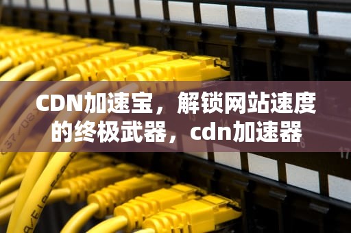 CDN加速宝，解锁网站速度的终极武器，cdn加速器