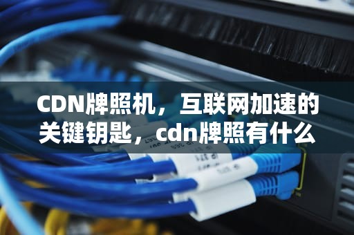 CDN牌照机，互联网加速的关键钥匙，cdn牌照有什么好处