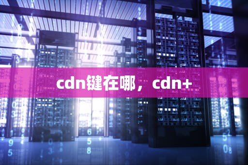 cdn键在哪，cdn+