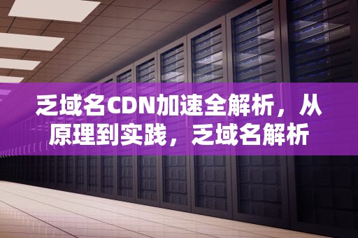 乏域名CDN加速全解析，从原理到实践，乏域名解析