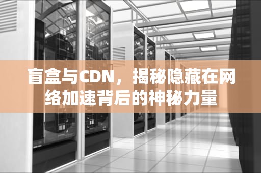 盲盒与CDN，揭秘隐藏在网络加速背后的神秘力量