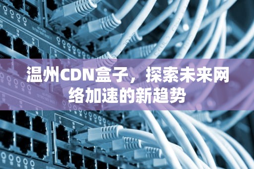 温州CDN盒子，探索未来网络加速的新趋势