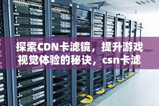 探索CDN卡滤镜，提升游戏视觉体验的秘诀，csn卡滤镜