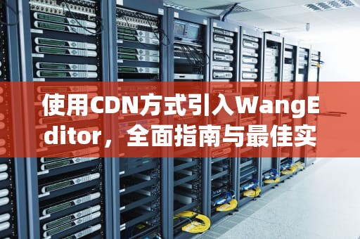 使用CDN方式引入WangEditor，全面指南与最佳实践，cdn方式使用vue
