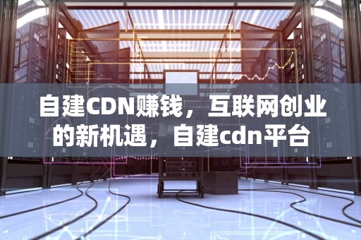 自建CDN赚钱，互联网创业的新机遇，自建cdn平台