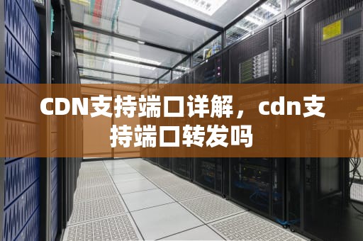 CDN支持端口详解，cdn支持端口转发吗