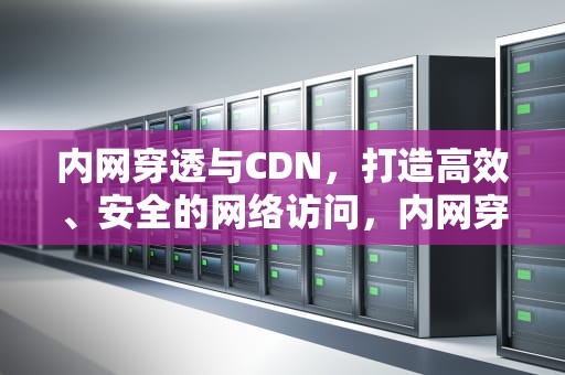 内网穿透与CDN，打造高效、安全的网络访问，内网穿透cdn加速