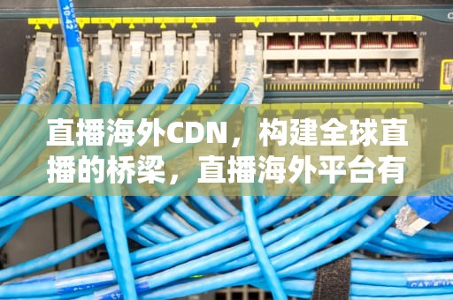 直播海外CDN，构建全球直播的桥梁，直播海外平台有哪些