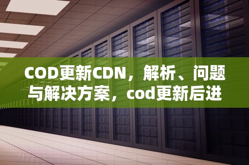 COD更新CDN，解析、问题与解决方案，cod更新后进不去