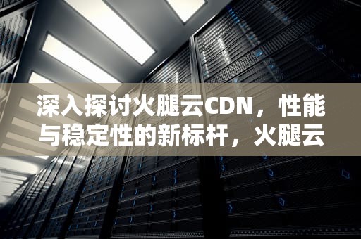 深入探讨火腿云CDN，性能与稳定性的新标杆，火腿云南