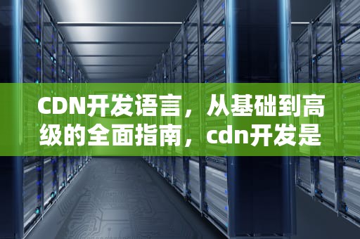CDN开发语言，从基础到高级的全面指南，cdn开发是什么