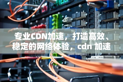 专业CDN加速，打造高效、稳定的网络体验，cdn 加速