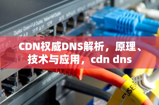 CDN权威DNS解析，原理、技术与应用，cdn dns