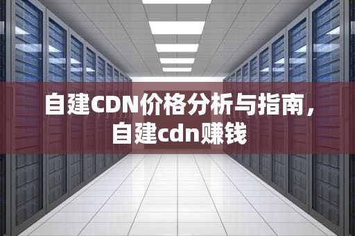自建CDN价格分析与指南，自建cdn赚钱