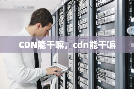 CDN能干嘛，cdn能干嘛