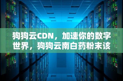 狗狗云CDN，加速你的数字世界，狗狗云南白药粉末该吃多少