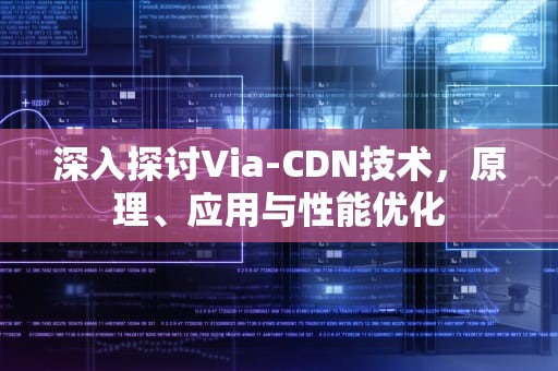 深入探讨Via-CDN技术，原理、应用与性能优化