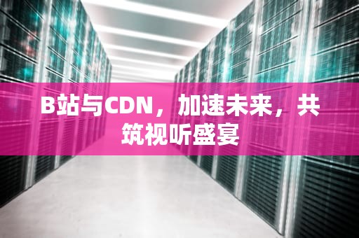B站与CDN，加速未来，共筑视听盛宴