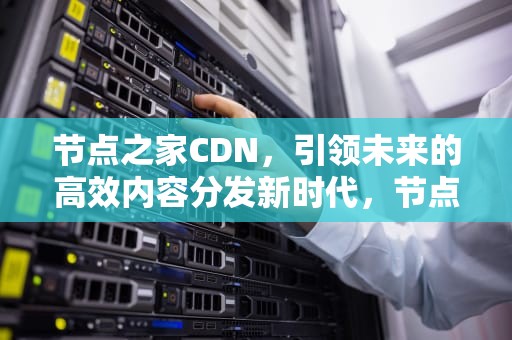节点之家CDN，引领未来的高效内容分发新时代，节点之家官网
