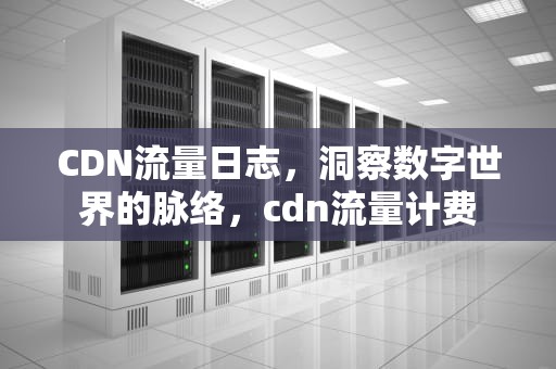 CDN流量日志，洞察数字世界的脉络，cdn流量计费