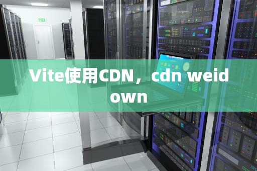 Vite使用CDN，cdn weidown