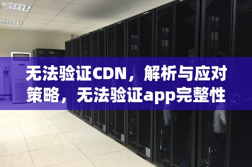 无法验证CDN，解析与应对策略，无法验证app完整性怎么解决