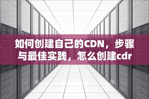 如何创建自己的CDN，步骤与最佳实践，怎么创建cdr文件