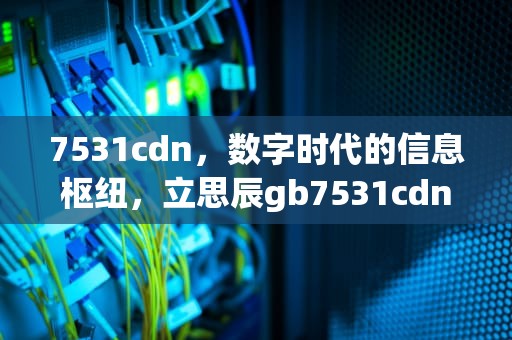7531cdn，数字时代的信息枢纽，立思辰gb7531cdn