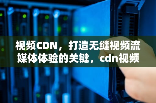 视频CDN，打造无缝视频流媒体体验的关键，cdn视频教程