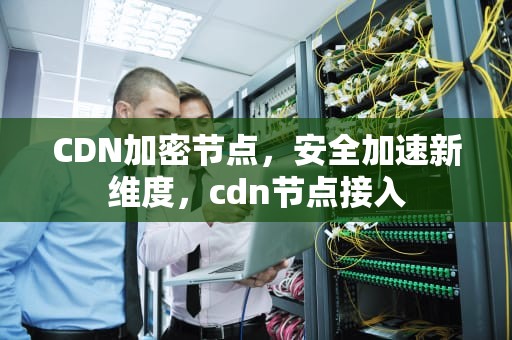 CDN加密节点，安全加速新维度，cdn节点接入