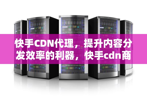 快手CDN代理，提升内容分发效率的利器，快手cdn商务
