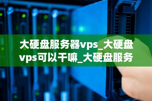 大硬盘服务器vps_大硬盘vps可以干嘛_大硬盘服务器VPS的优势与应用