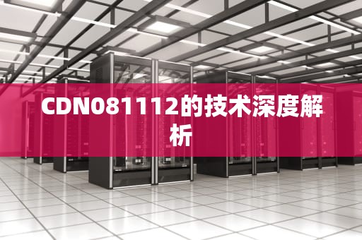 CDN081112的技术深度解析