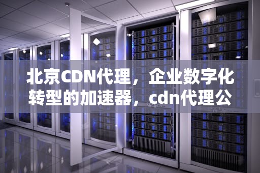 北京CDN代理，企业数字化转型的加速器，cdn代理公司