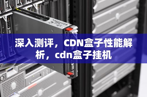 深入测评，CDN盒子性能解析，cdn盒子挂机