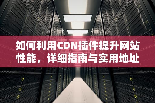 如何利用CDN插件提升网站性能，详细指南与实用地址，cdn插件怎么用