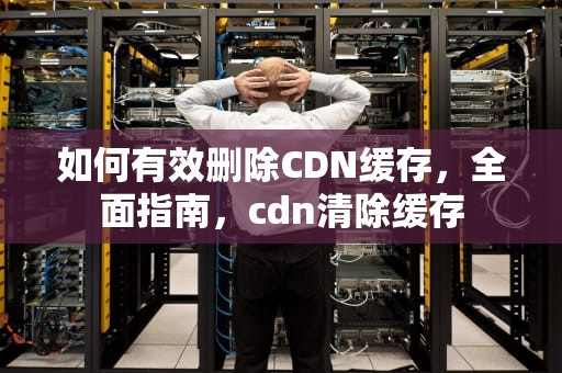 如何有效删除CDN缓存，全面指南，cdn清除缓存