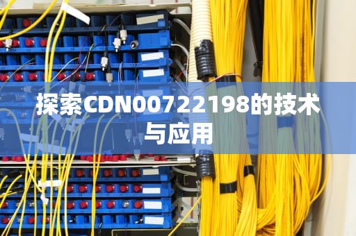 探索CDN00722198的技术与应用
